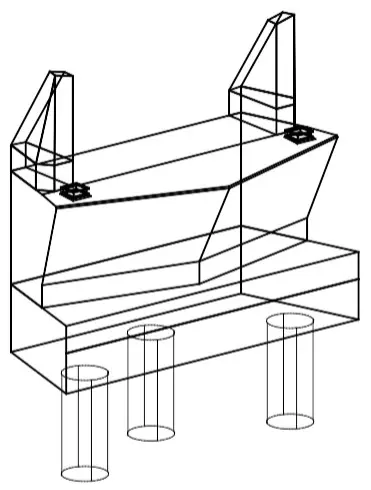 Piling’ is the sub-surface support for the bridge abutments